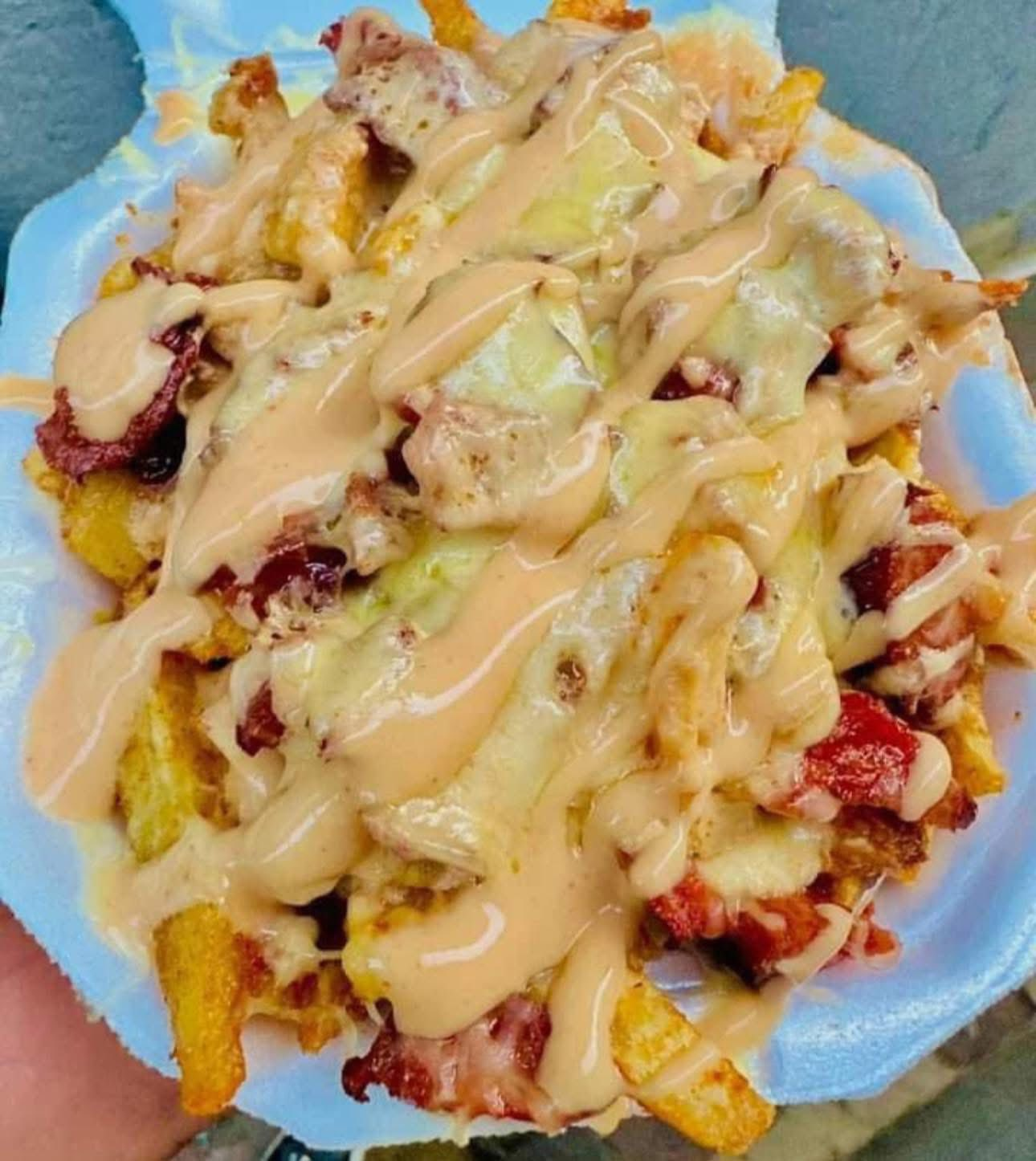 Small & Loaded Chips (Jalapeño, Russian Bits, Cheddar Cheese & Cheese Sauce)