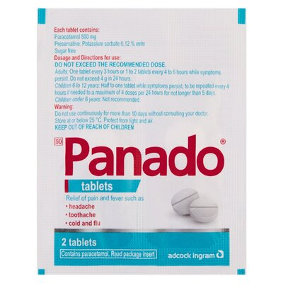 Panado Tablets 2s
