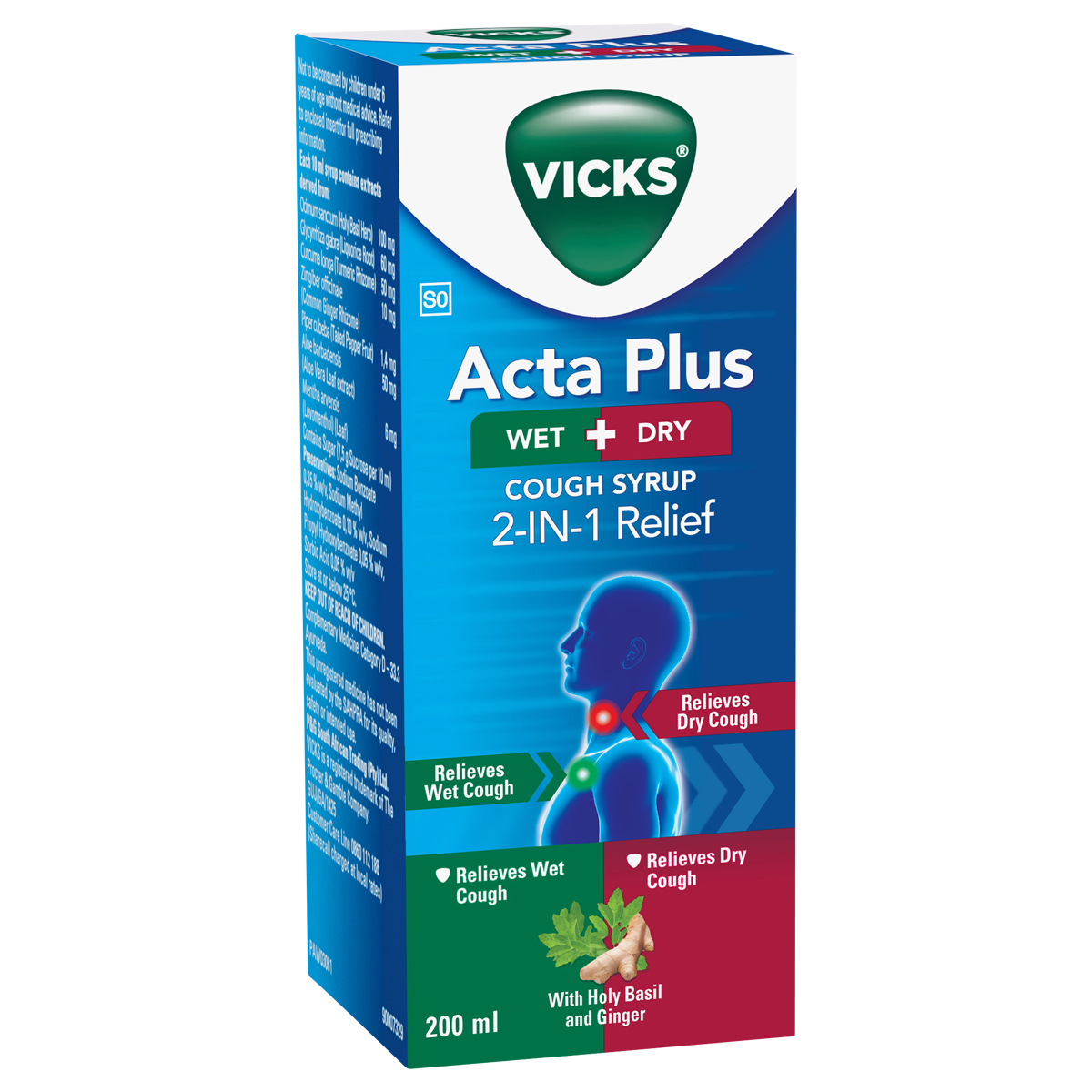 Vicks Actaplus Wet And Dry 100ml