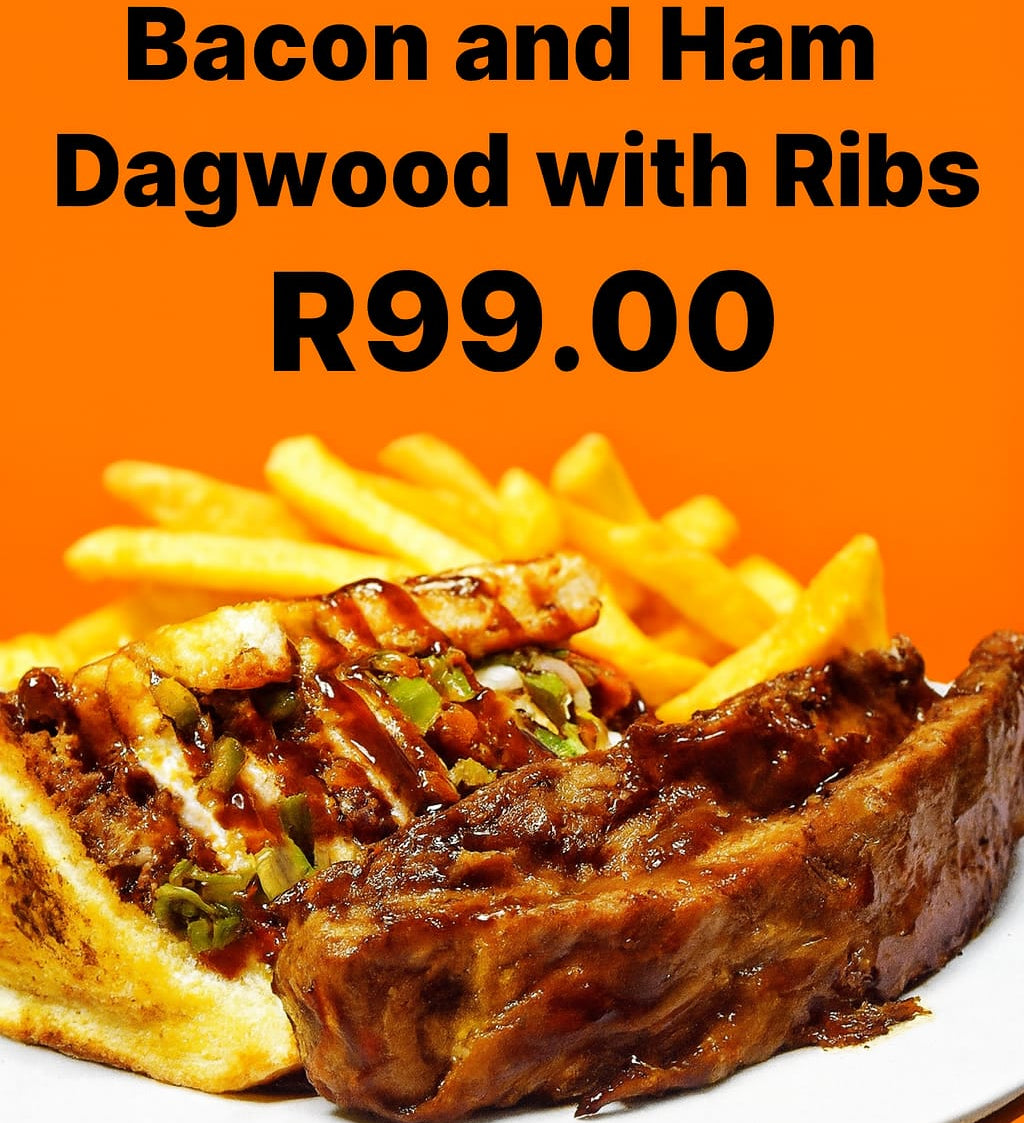 BACON & HAM DAGWOOD WITH RIBS