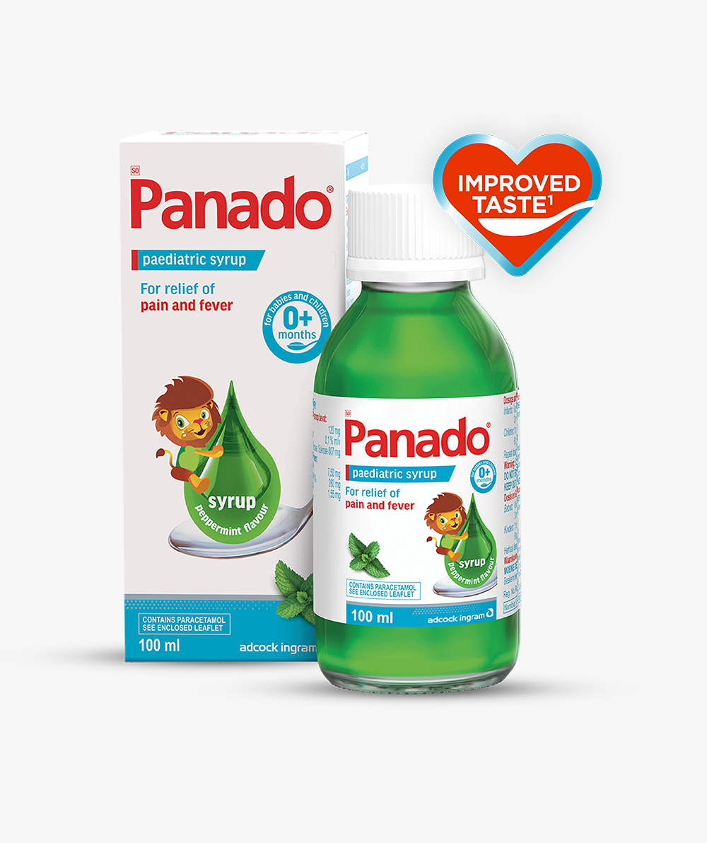Panado Paediatric Syrup Alcohol & Sugar Free 50ml