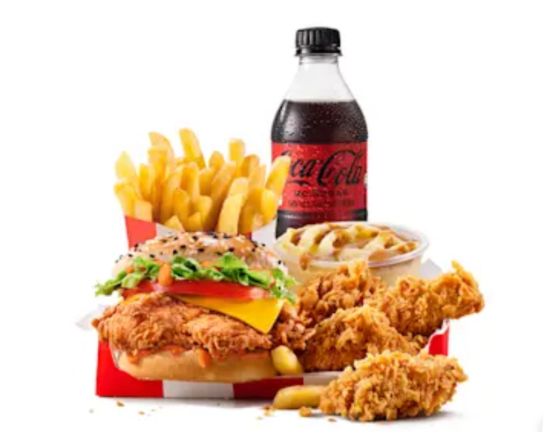 Wicked Zinger Box Lrg Buddy (With Zinger Burger)
