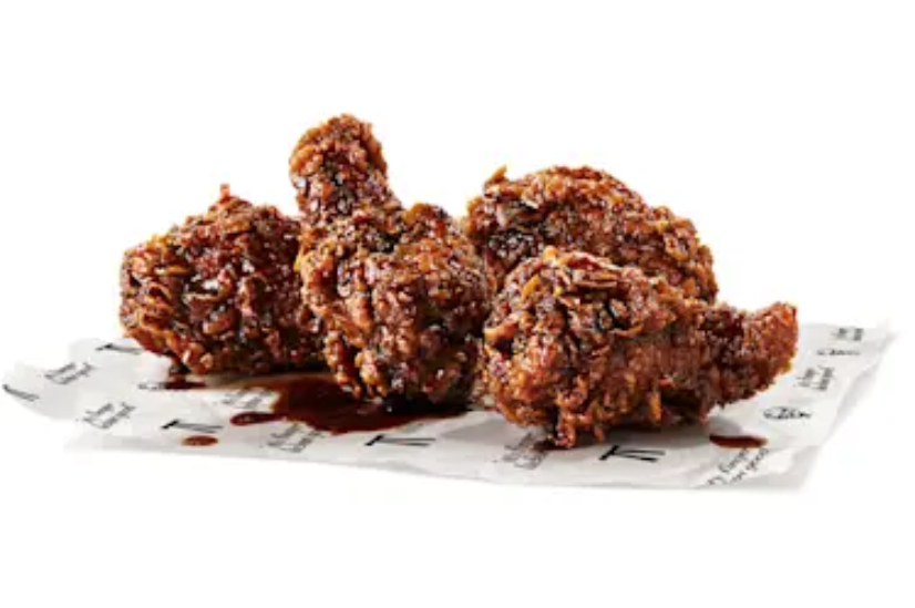 4 Dunked Wings