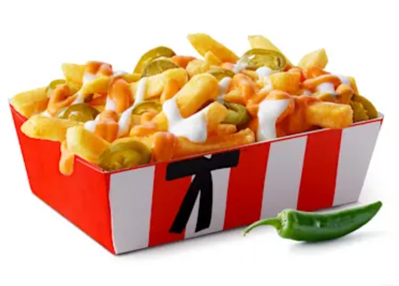 Snacks & Sides: Jalapeno loaded fries