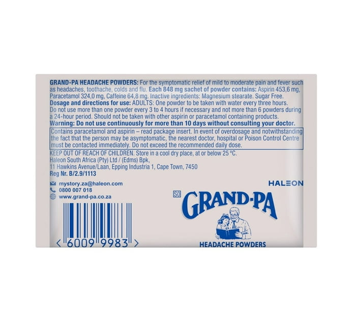 Grand-pa Headache Powder Sachets (1's)