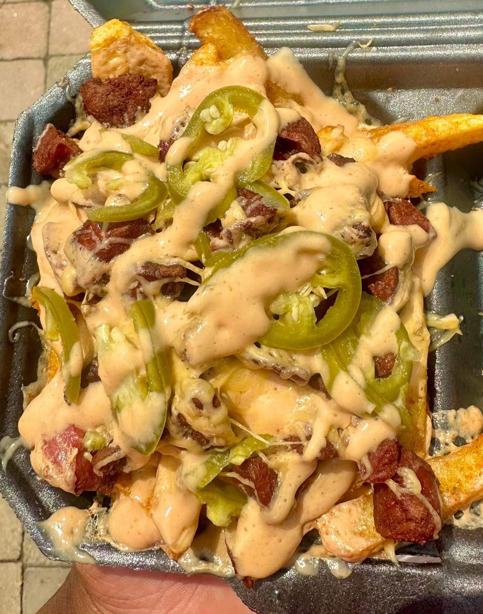 Small & Loaded Chips (Jalapeño, Russian Bits, Cheddar Cheese & Cheese Sauce)