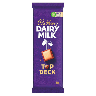 Cadbury Dairy Milk Top Deck Chocolate Slab 80g