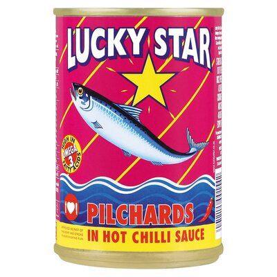 Lucky Star Pilchards in Chilli 155g